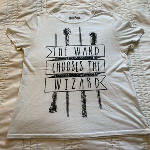 White “Olivanders” T-Shirt, Size “Large”